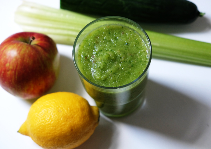 Green and healthy from Lent with smoothies